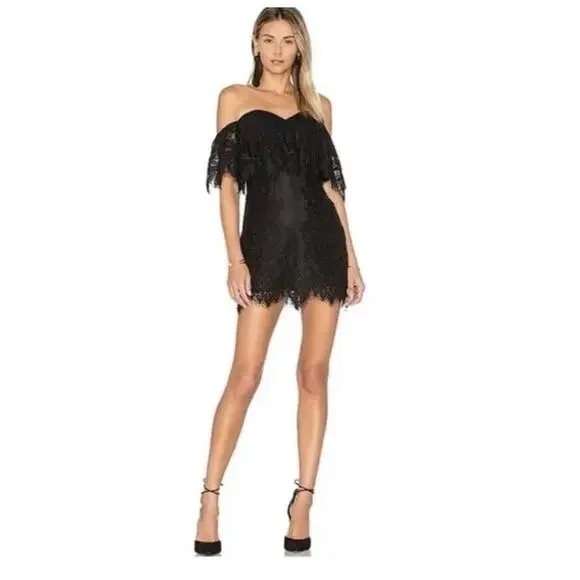 knee length dresses for ladies Xllais Dress LNA Irini Mini Tube Dress In Black